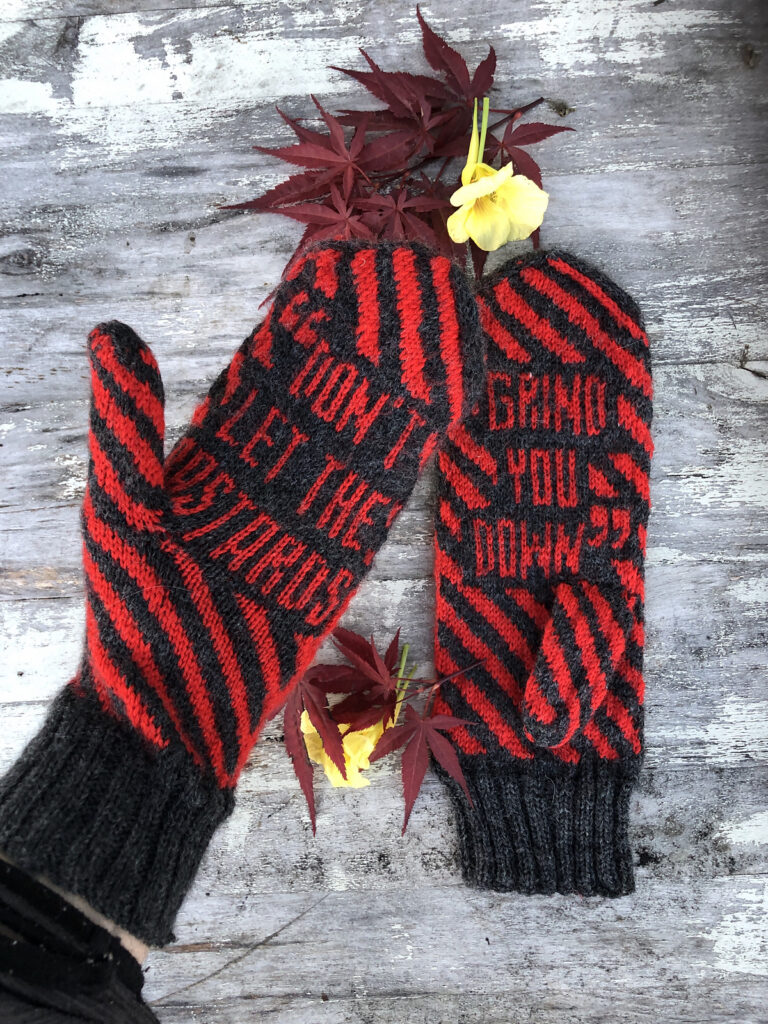 Under His Eye: Knit a Pair of 'Handmaid's Tale' Mittens, Designed By Lotta Lundin