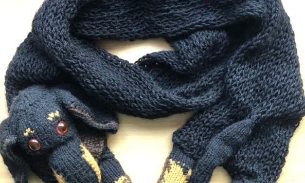 Knit a Dachshund Doggy Scarf … Cute, Creative and Makes a Great Gift!