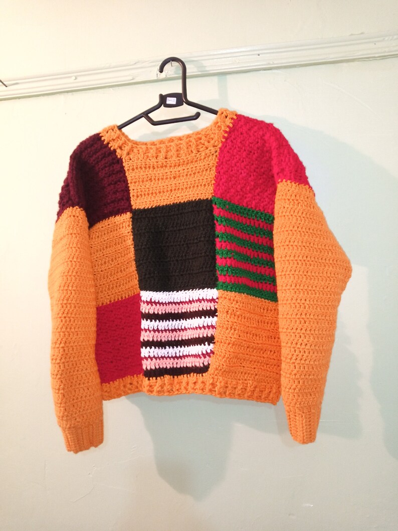 Crochet These Fresh Takes On the Harry Styles’ Color Block Patchwork ...