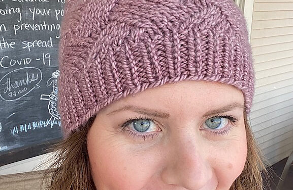 Knit a Lazy Monday Hat Designed By Katie Pomper … This May Be the Perfect Hat!
