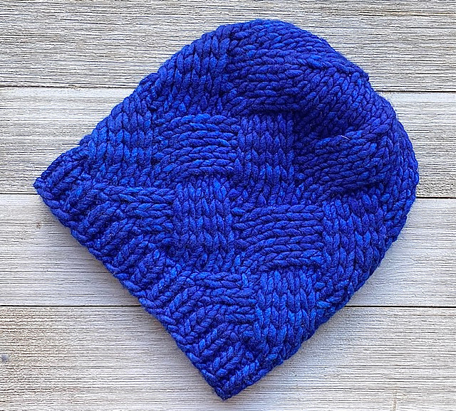 Knit a Lazy Monday Hat Designed By Katie Pomper ... This Might Be the Perfect Hat!