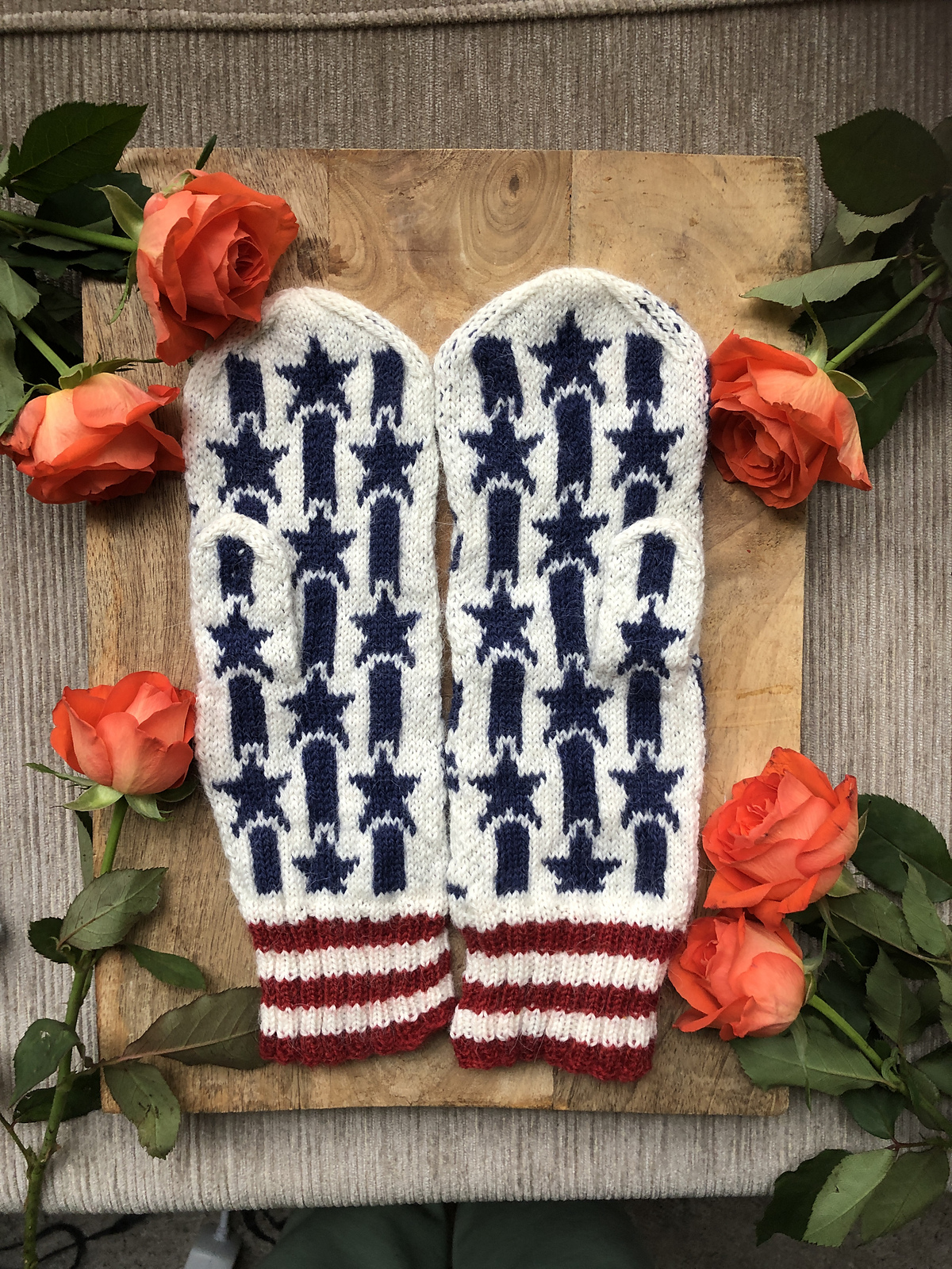 Knit a Pair of Joe Biden Mittens Designed By Lotta Lundin