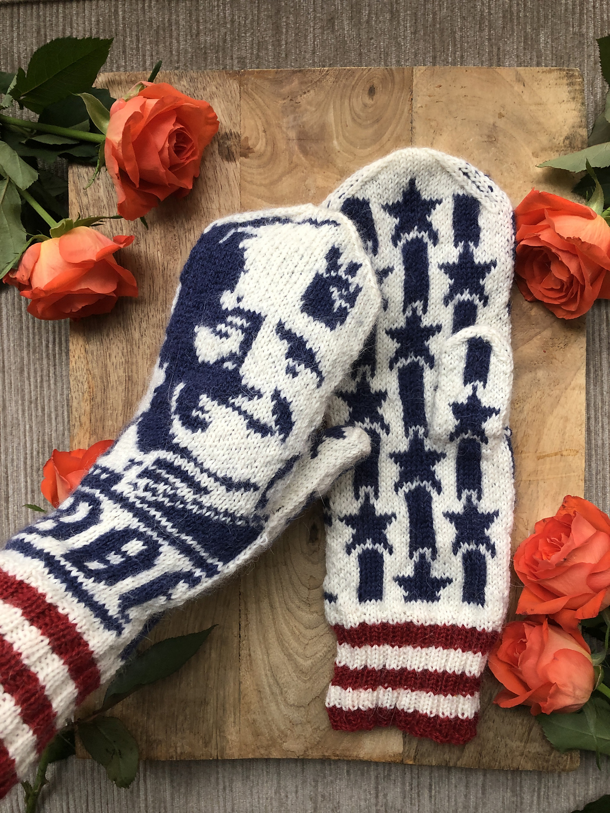 Knit a Pair of Joe Biden Mittens Designed By Lotta Lundin
