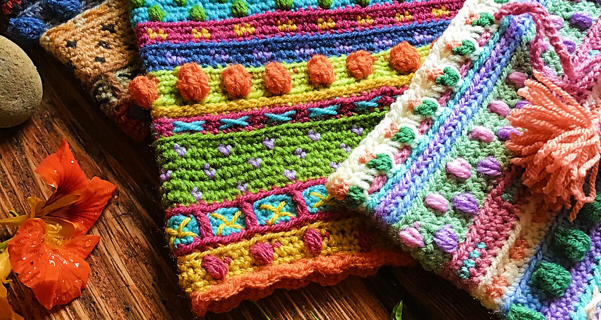 Crochet a Colorful Woodland Cosy Cowl … It’s Fun and Full Of Textures!