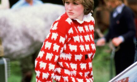 Free Pattern Alert! Knit Princess Diana’s Iconic Black Sheep Sweater & Support Doctors Without Borders!