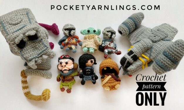 Cute Amigurumi Patterns By Huipei Zhang … She Calls Them Pocket Yarnlings … Quick Gift Alert and a Contest Too!