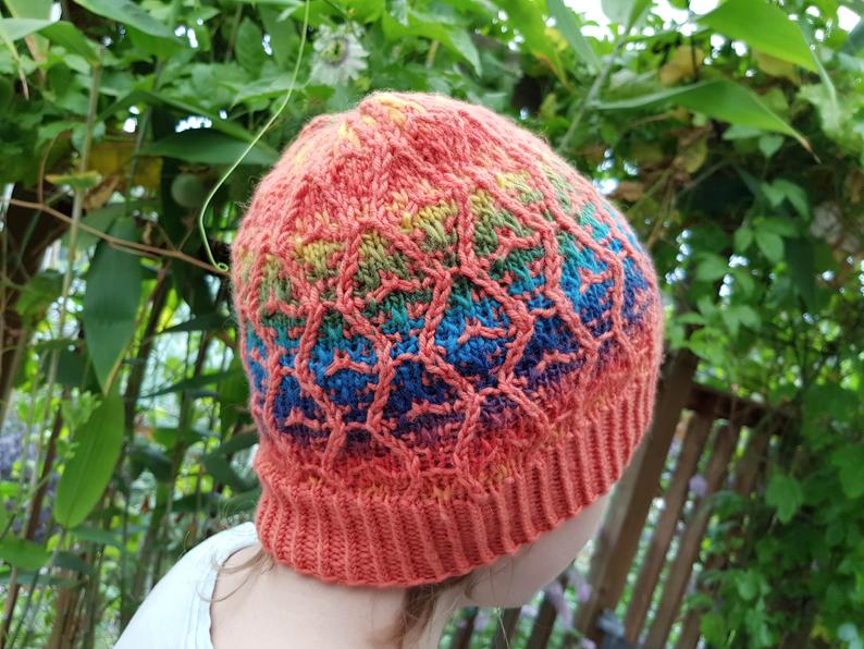 It's Time To Knit a Hat Trick #5 Designed By Alma of Heaven To Seven