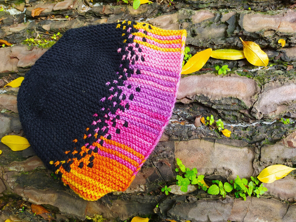 Knit a Dance of The Opal Hat Designed By Paola Albergamo ... You Simply Must, It's Wearable Art