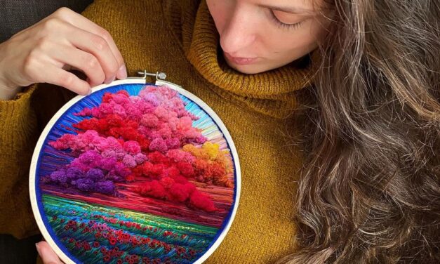 If You’re Not Following Embroidery Artist @shimunia on Instagram, Why The Heck Not!?