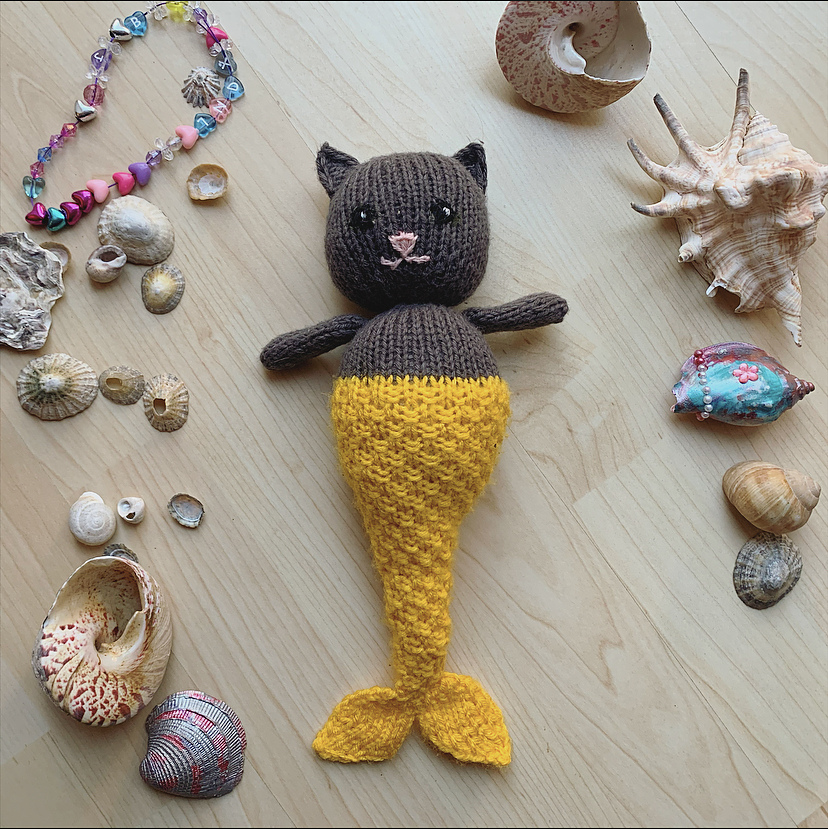 It's a My Little Purrmaid Amigurumi and The Knit Pattern Is FREE!