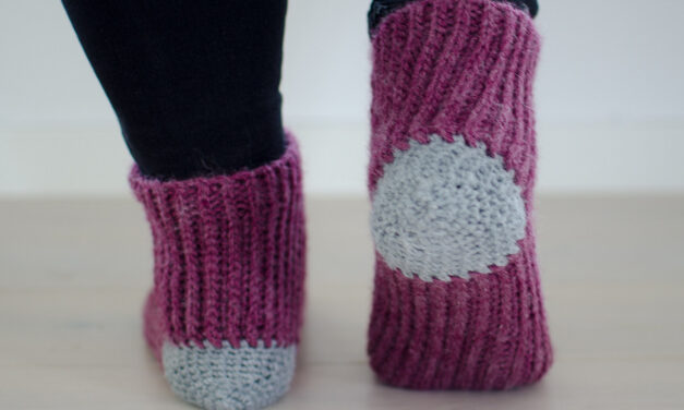 Crochet A Pair Of ‘Your Sunrise Socks’