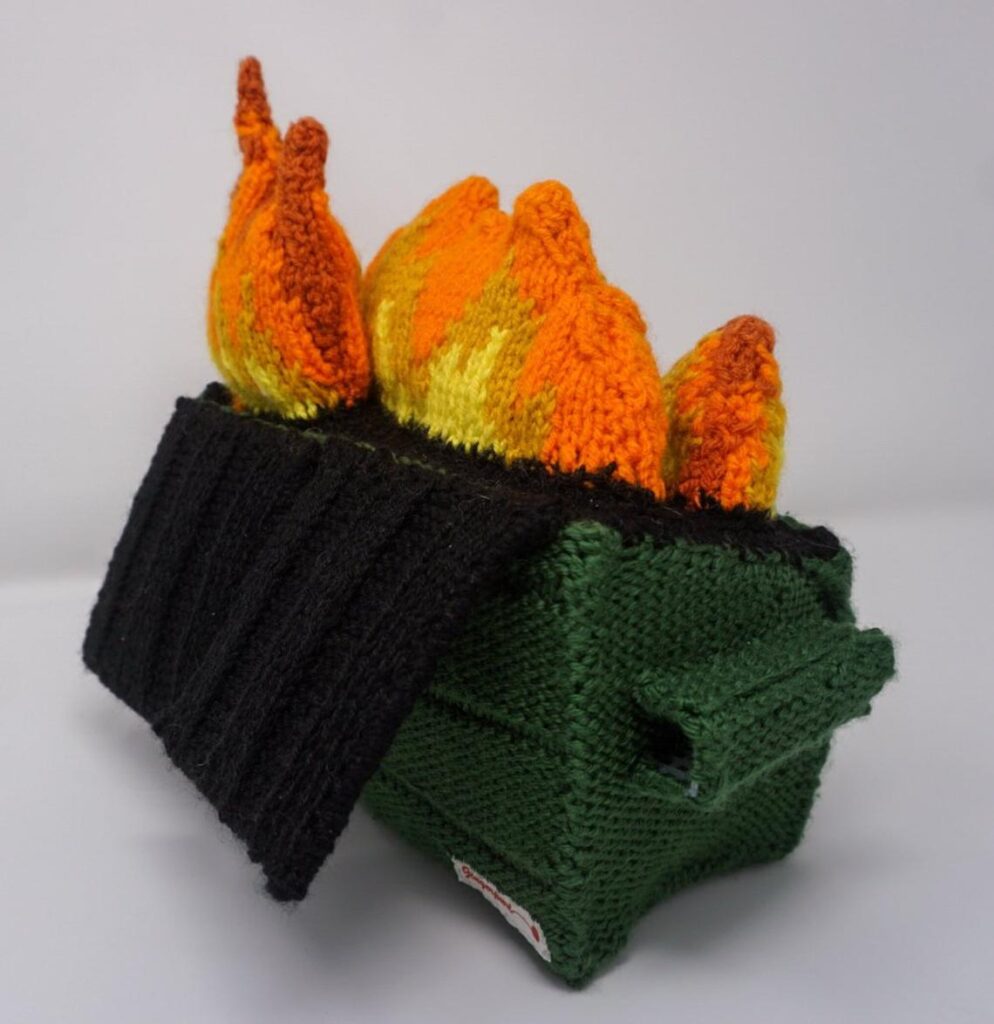 Knit & Crochet 2020 Away With These Dumpster Fire Patterns ...