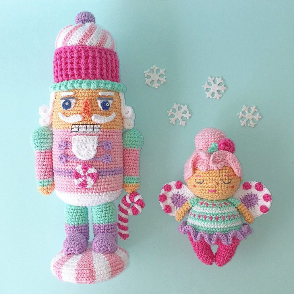 Meet The Nutcracker & Sugar Plum Fairy Amigurumi Everyone Is Raving About ... Get the Patterns!