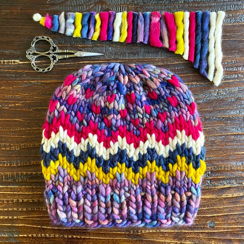 knitting patterns designed by Courtney Flynn of Flynn Knit #knitting