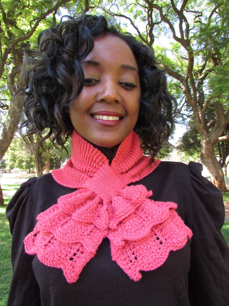 The Best Keyhole Scarf Patterns For Knitters & Crocheters Who Appreciate Wearable Art