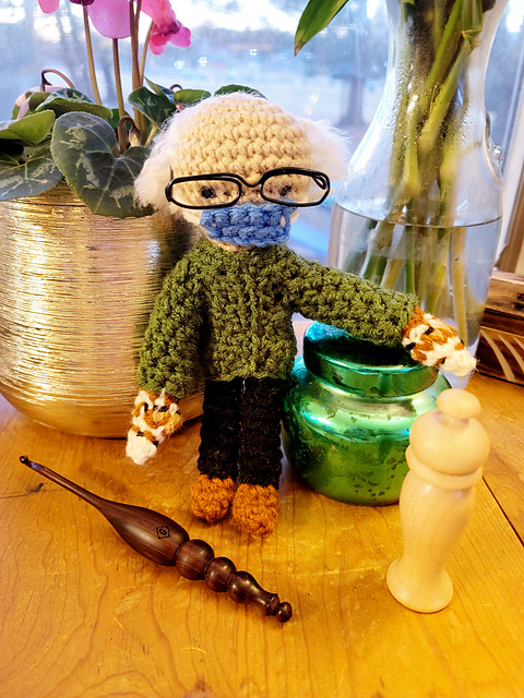 The Ultimate Bernie Sanders Patterns Round-Up For Makers, Knitters & Crocheters - Dolls, Mittens, Sweaters, Charts & More