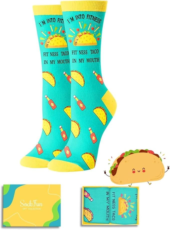 The Best Novelty Socks To Celebrate Every Taco Tuesday Of Your Life! And Some Cool Patterns Too ...