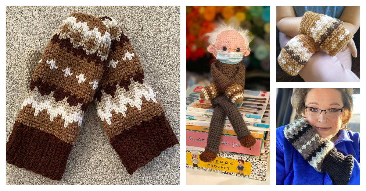 The Ultimate Bernie Sanders Patterns Round-Up For Makers, Knitters & Crocheters – Dolls, Mittens, Sweaters, Charts & More