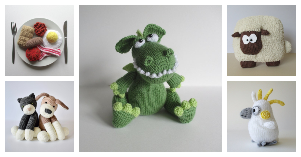 Designer Spotlight: The Best Kooky Cool Knit Patterns By Amanda Berry of Fluff and Fuzz