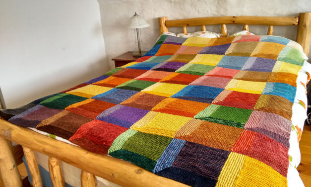 Meet The Attic Windows Recipe … Not Quite a Pattern … and Possibly The Best-Looking Stashbuster Ever