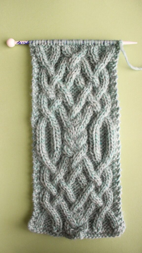cable knit patterns designed by Kristen McDonnell of Studio Knit #knitting #knit