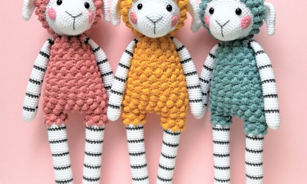 Adorable Colorful Sheep Amigurumi Dolls … Crochet Your Own Rainbow Flock!