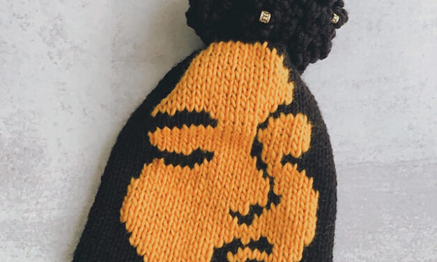 Knit a Crowning Glory Hat Designed By Dr. Charlie Untangled To Celebrate Black Girls And Their Hair!