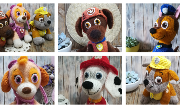 5 Awesome Paw Patrol Amigurumi Doll Patterns For Knitters!