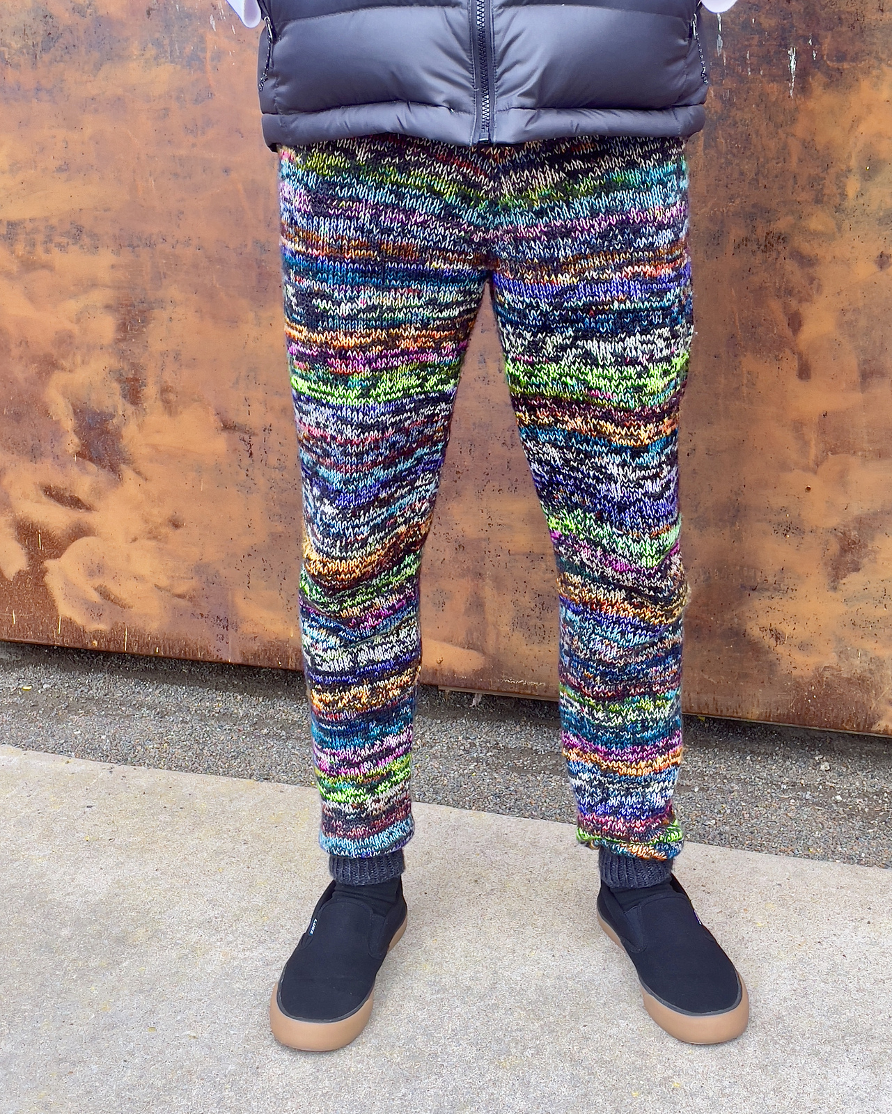 Pattern Knit Pants