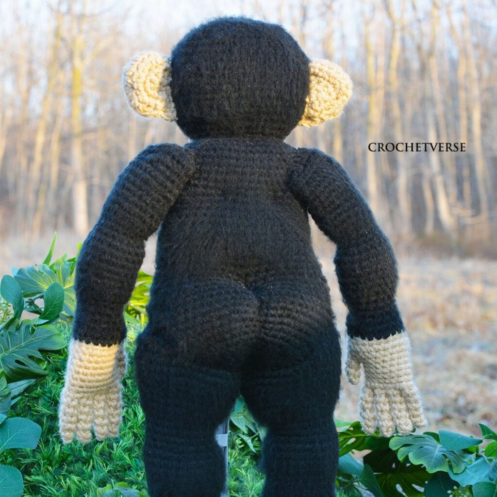 Crochet A Realistic Chimp, Pattern By Crochetverse ... I See A Monkey Butt!