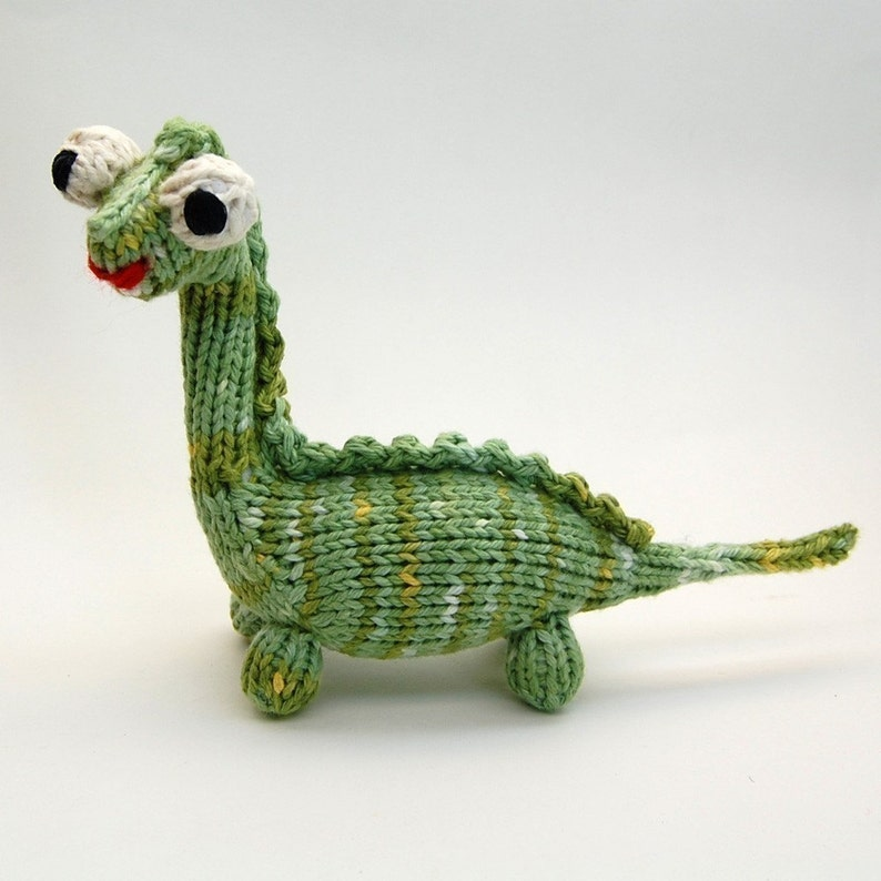 Knit A Dapper Dino Amigurumi ... Six Patterns To Choose From ... RAWR!