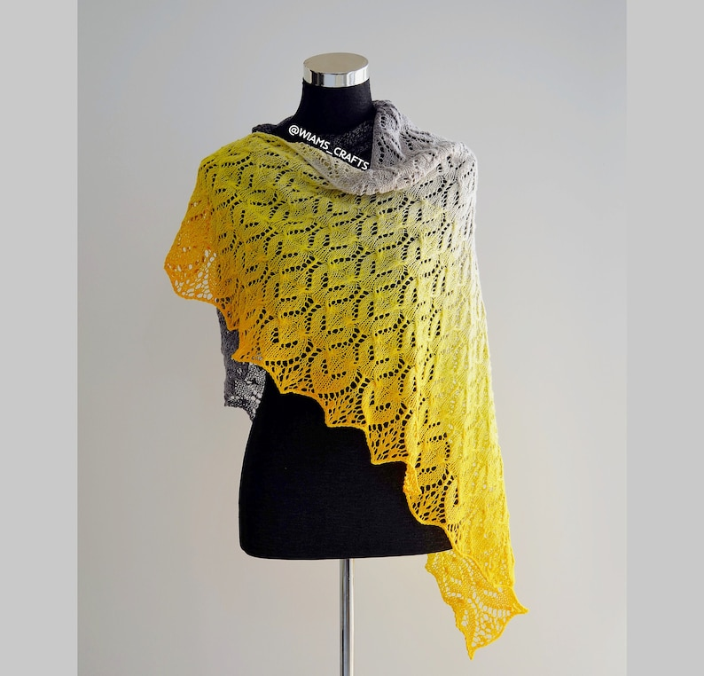 Patterns To Knit Into Spring: Two Skirts and a Stunning Shawl from Wiam's Crafts