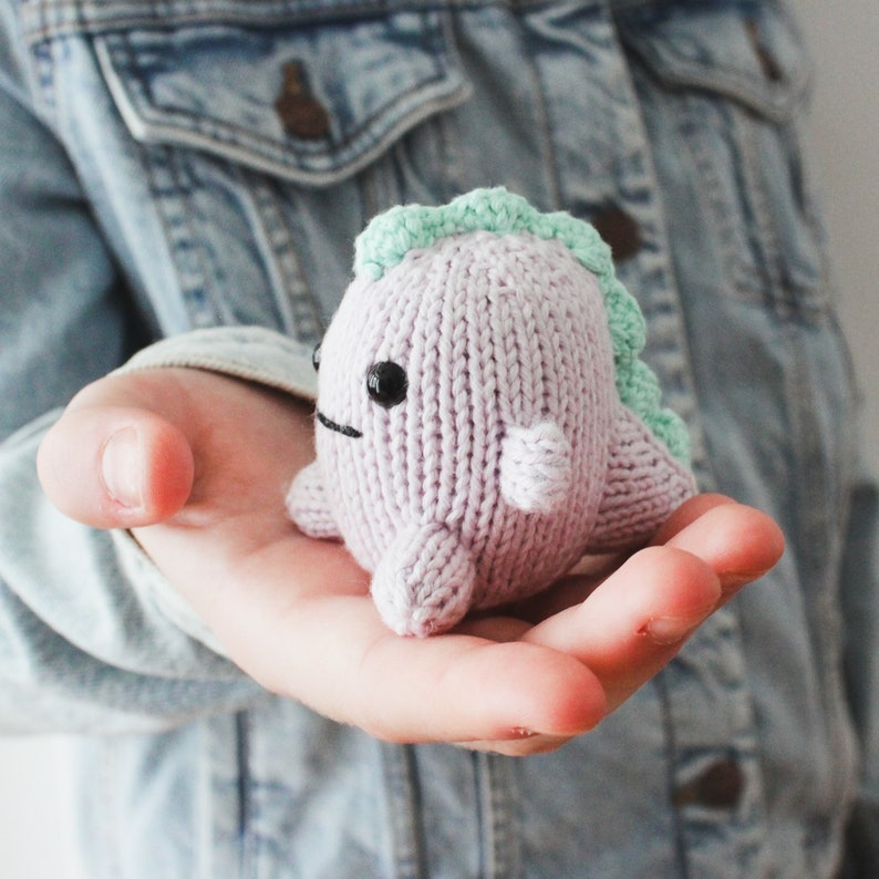 Knit A Dapper Dino Amigurumi ... Six Patterns To Choose From ... RAWR!