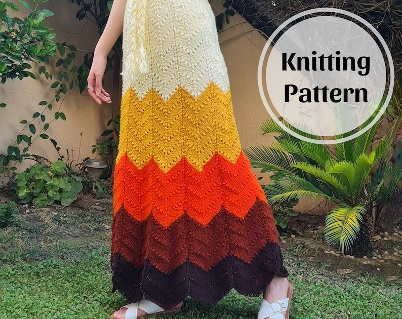 Patterns To Knit Into Spring: Two Skirts and a Stunning Shawl from Wiam's Crafts