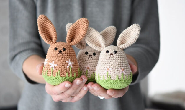 These Ain’t No Spring Chickens! Nope, They’re Spring Bunnies! Get The Amigurumi Pattern FREE!