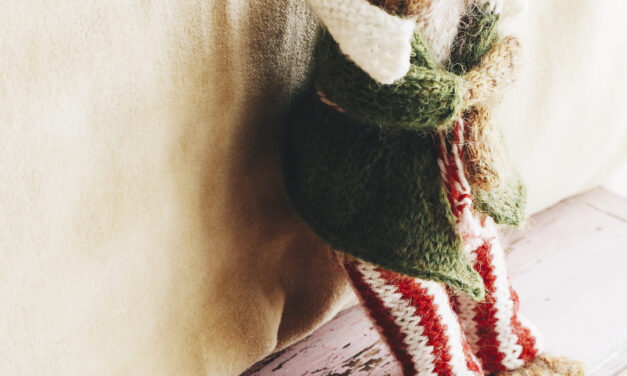Knit a Mr. Toad, Pattern Designed By Claire Garland … He Looks Like He’s From a Vintage Storybook!