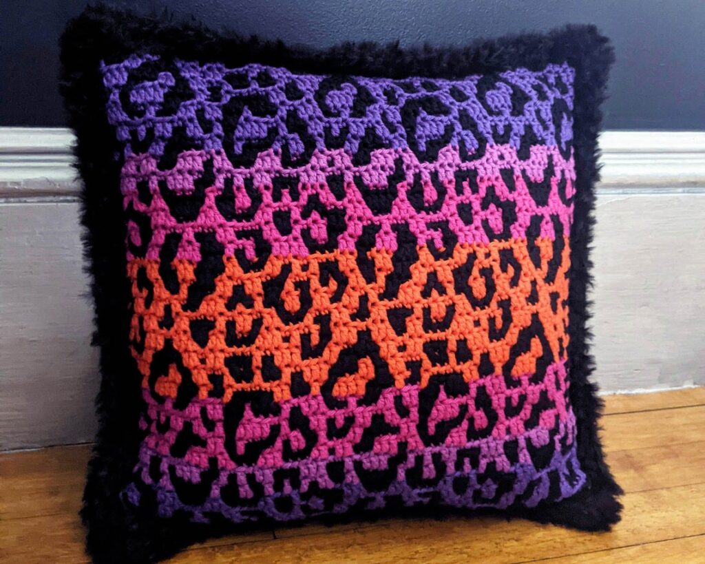 Perfect Pillow Mosaic Crochet Patterns & Charts Designed By Alexis of Sixel Home