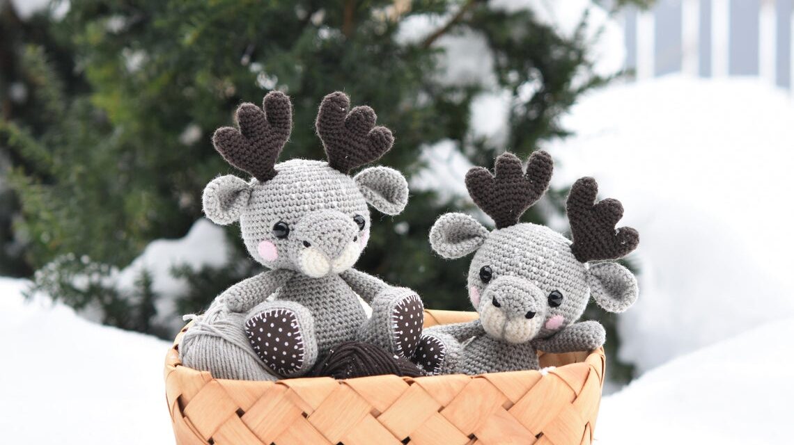 This Cutey-Patootie Moosey Is The Sweetest Crochet Amigurumi