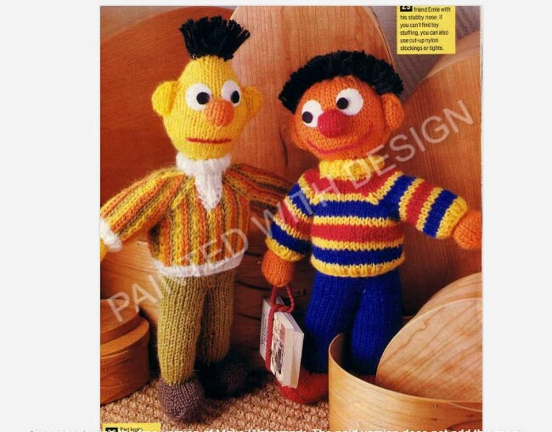 sesame street patterns #knitting