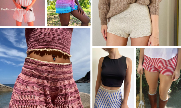 Knit & Crochet Shorts Are SO FUN … Save Your Pennies and Make Your Own!