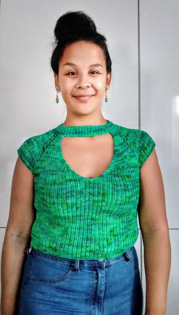 Super Fun Top Alert! Meet 'The Boob Window' A Very Versatile Pattern Designed By Majesta Kwakkel