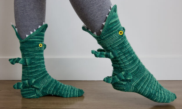 Move Over Fish Socks, Shark Socks Are Over, It’s All About Crikey Crocodile Socks Now!