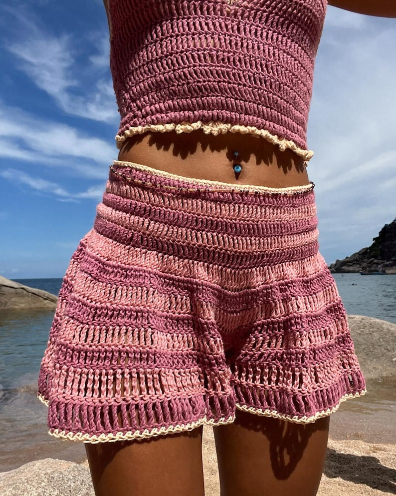Knit & Crochet Shorts Are On Trend For 2021 ... Save Your Pennies and Make Your Own!