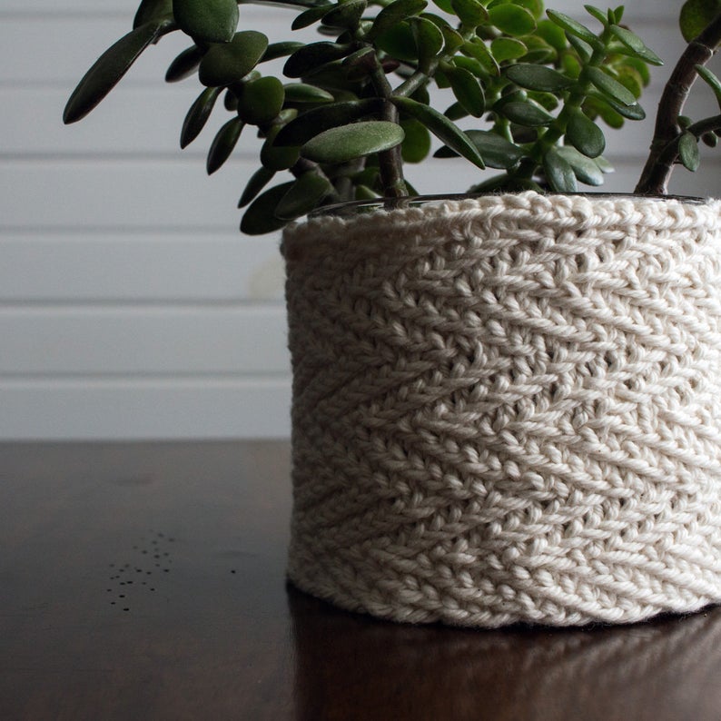 knitting patterns designed by Jennifer of Bromefields #knittng #housewarming