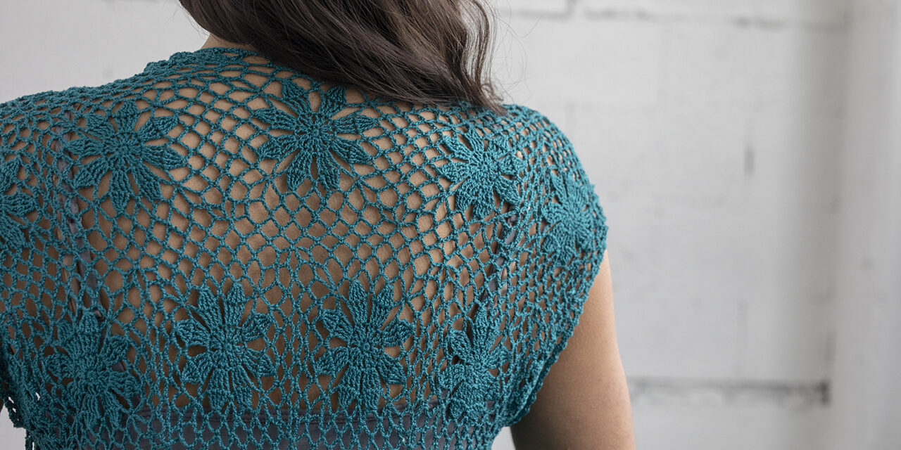 Crochet A Sensational Sea Star Cardi, Designed By Mimi Alelis – Free Pattern!