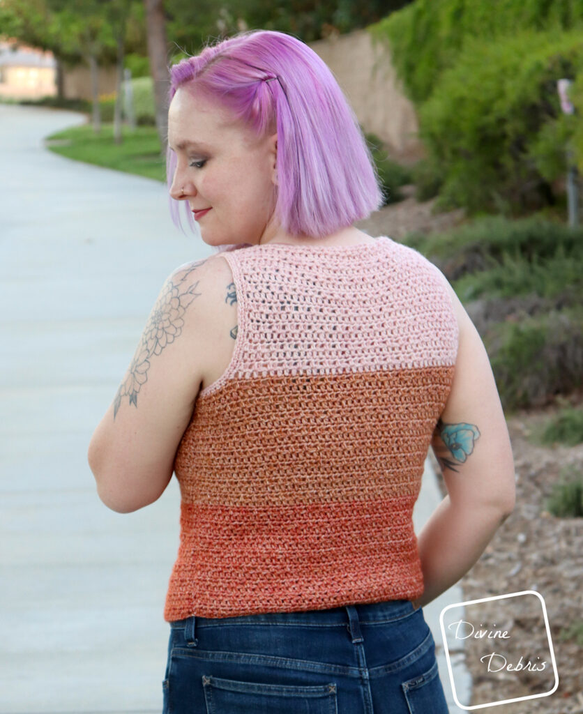 Crochet An Alix Tank Top Designed By Divine Debris - Yes, You Can Totally Personalize It!
