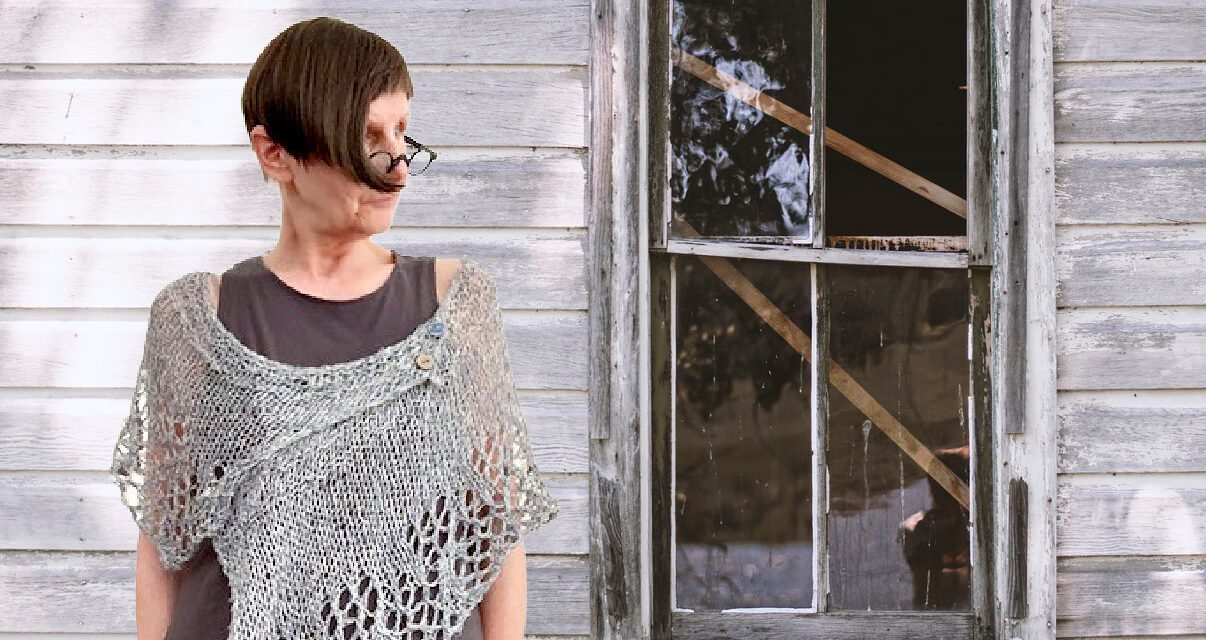 Looking For A Unique Project? Knit an Asymmetrical ‘Renelle’ Shawl Designed by Petra Breakstone