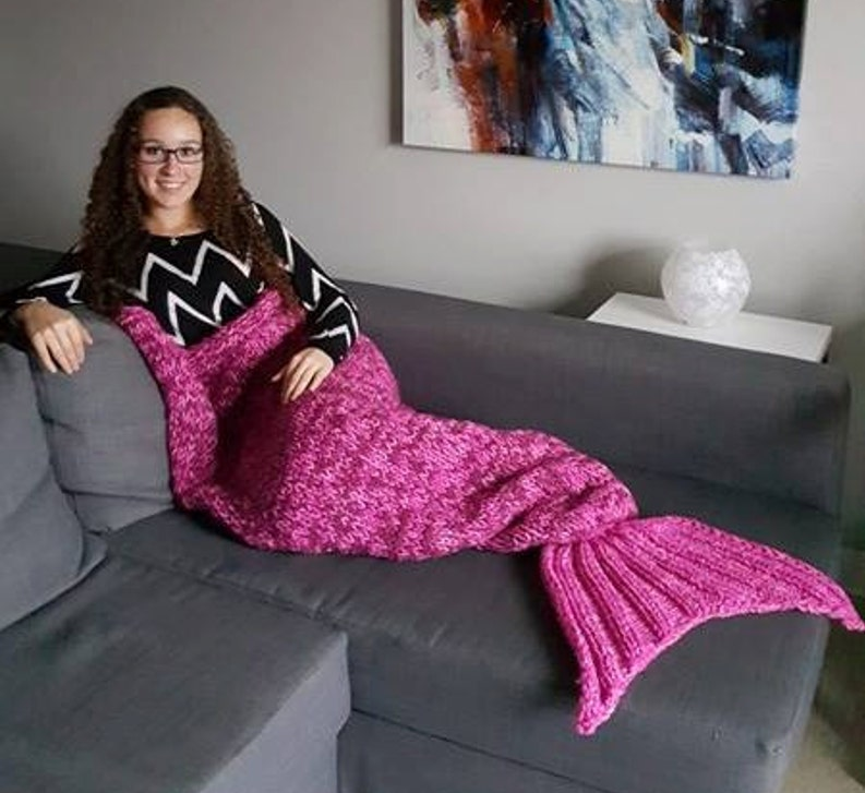 The Best Mermaid Blanket Patterns for Knitters - Seriously Scaled-Up Cuteness! 🧜‍♀️