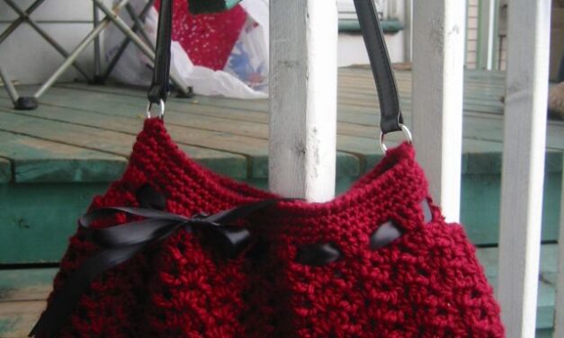 Christmas In July … Crochet a Stylish Nordstrom Hobo Bag Designed By Dao Lam