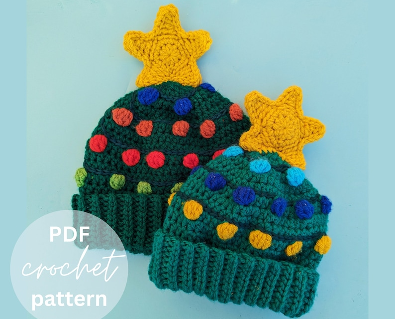 Christmas In July … Crochet a Silly Fun Christmas Tree Hat – Five Fun Patterns To Choose From, Plus Bonus Cat & Dog Hats!